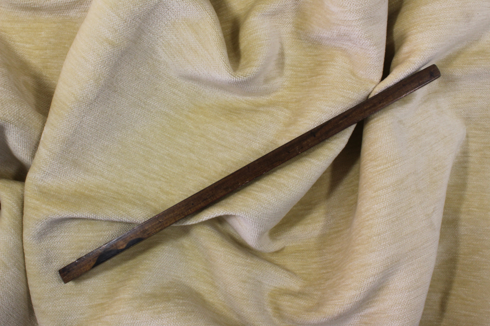 Antiques of rule without scale wood