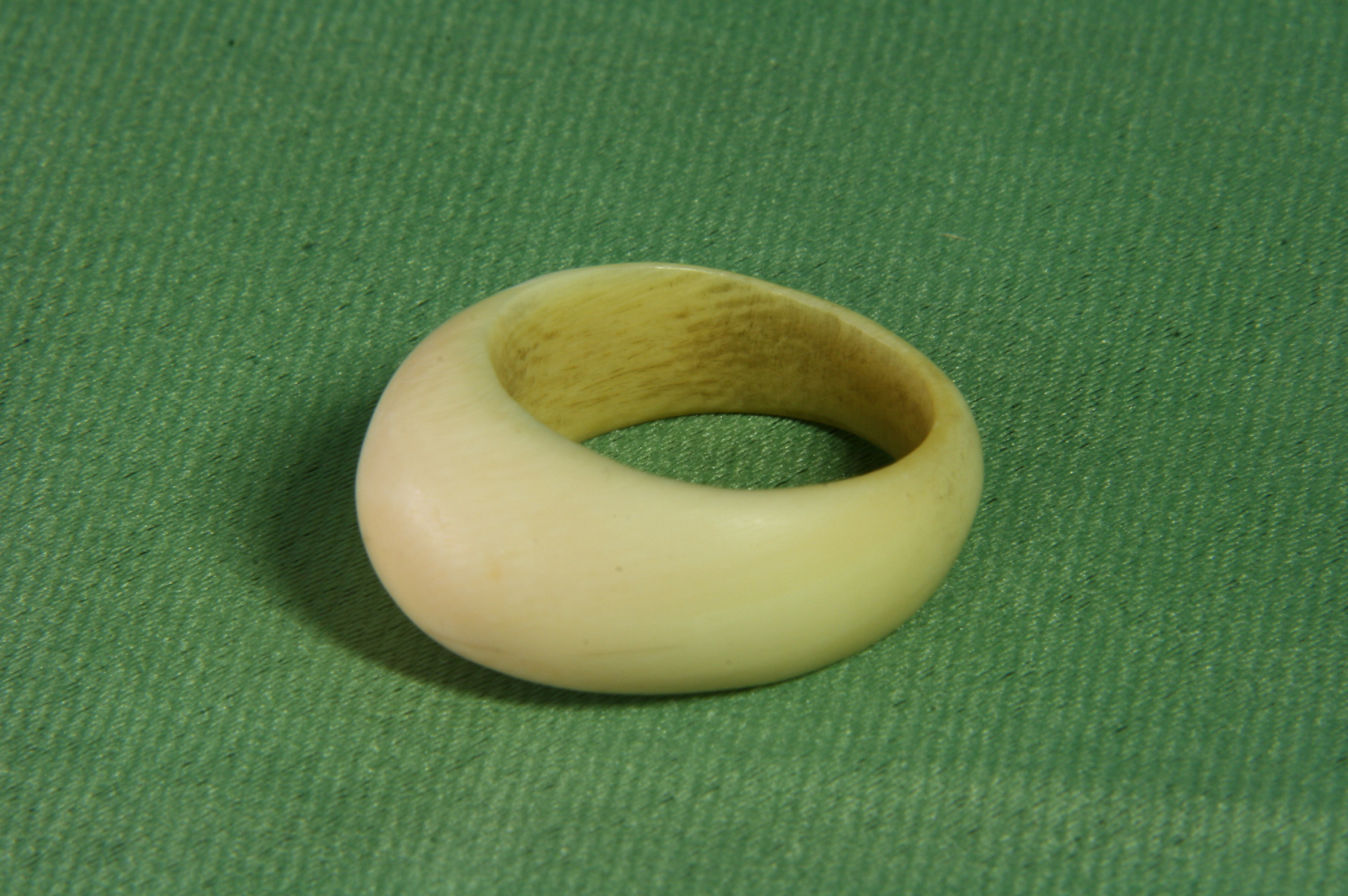 Antiques of bone ring craftsman original