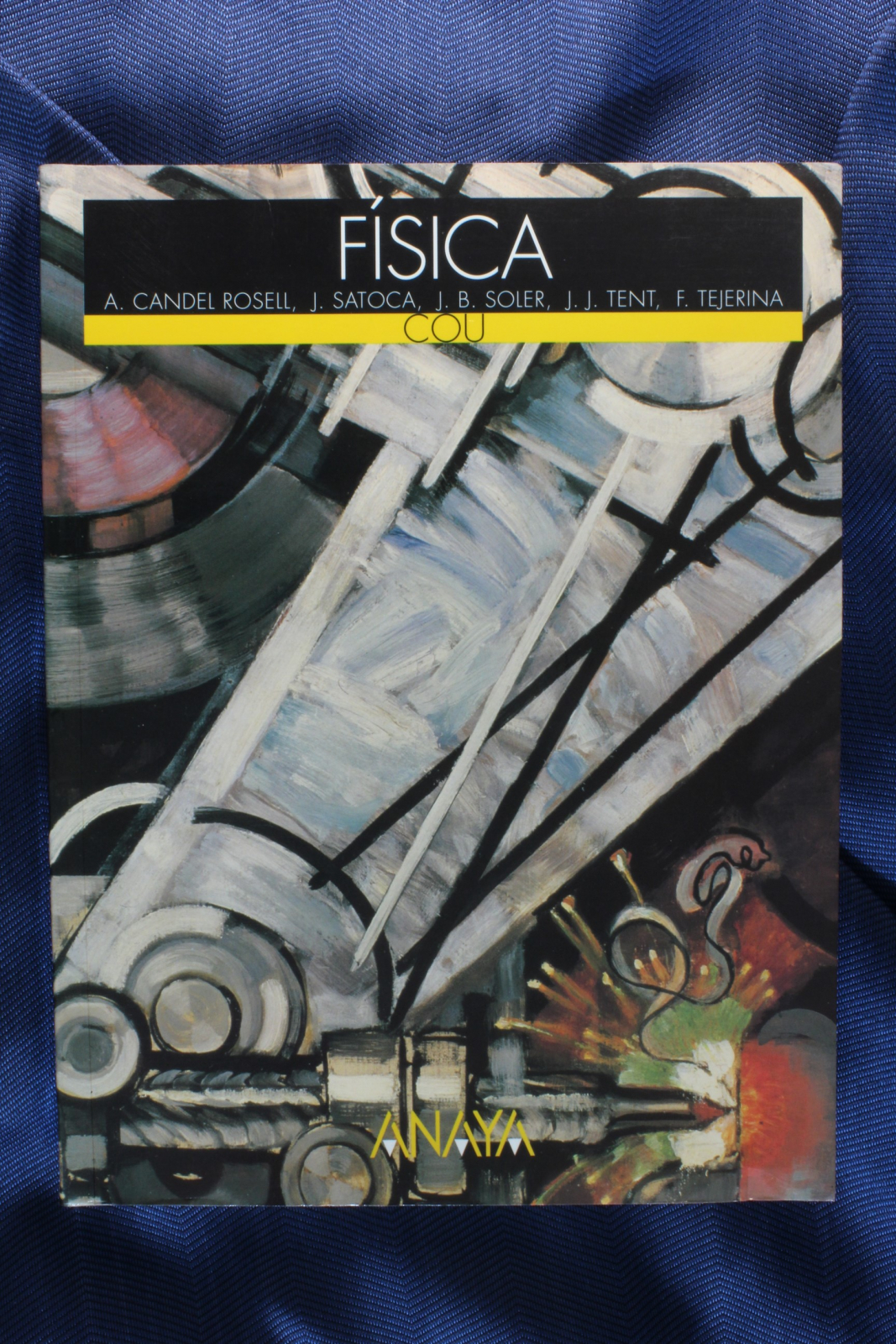 Antiques of physical book cou anaya 1995