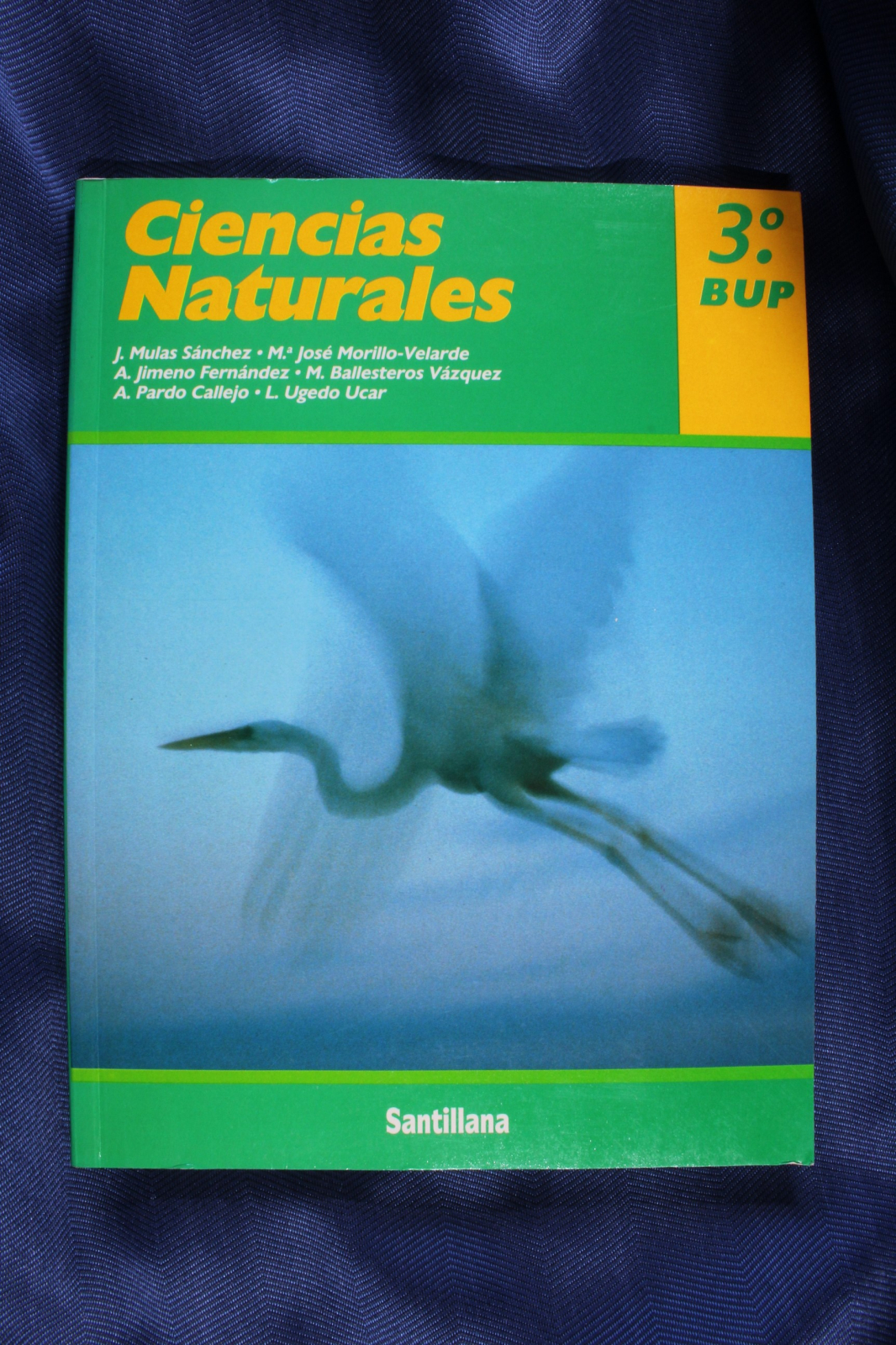 Antiques of book natural sciences 3rd bup santillana 1998