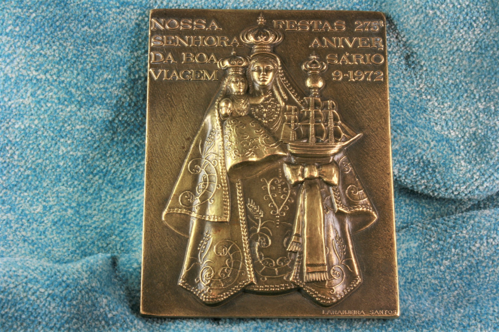 Antiques of plaque camara municipal da moita 1972