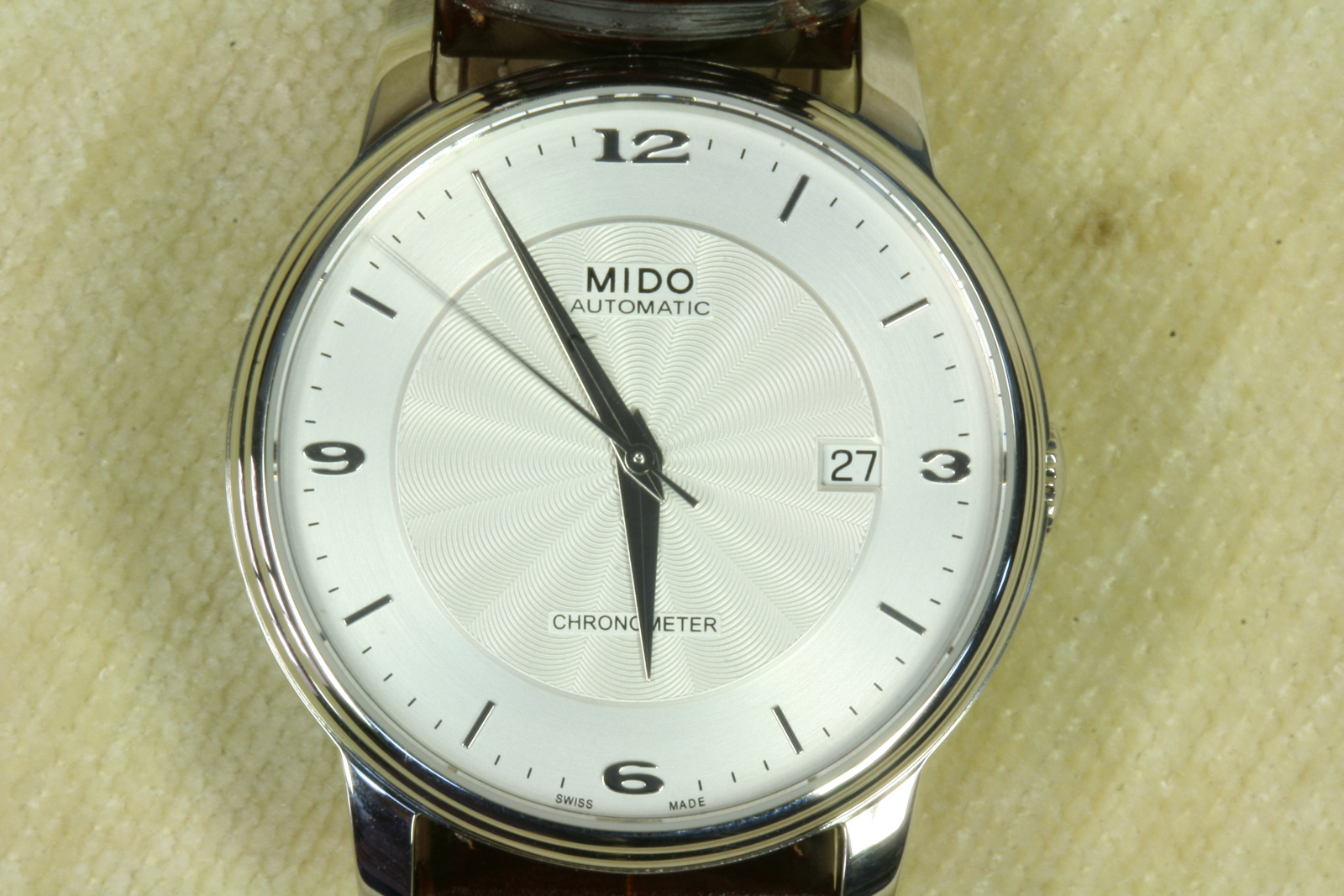 Antiques of mido automatic bracelet watch sapphire crystal