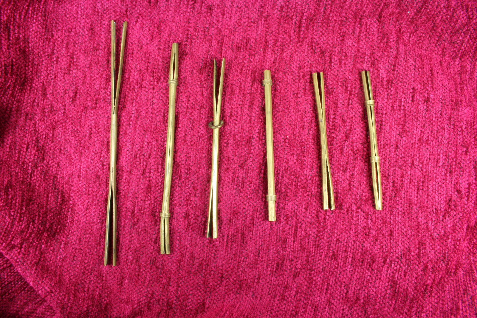 Antiques of set of sticks for drawing