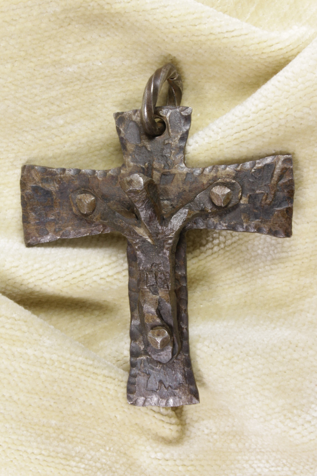 Antiques of crucifix of iron to hang