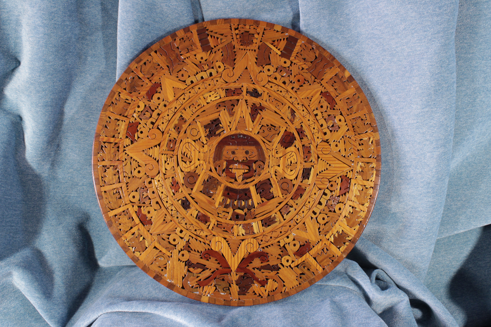 Antiques of stone of the sun aztec calendar cuauhxicalli