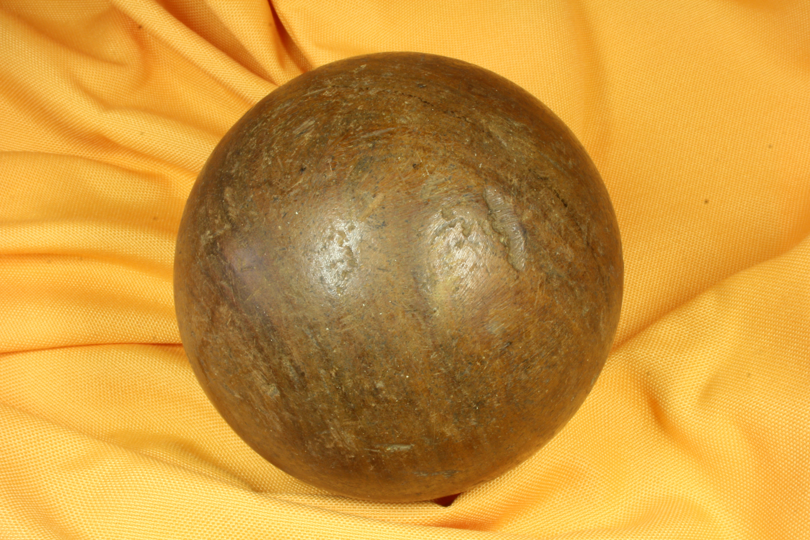 Antiques of natural wood ball