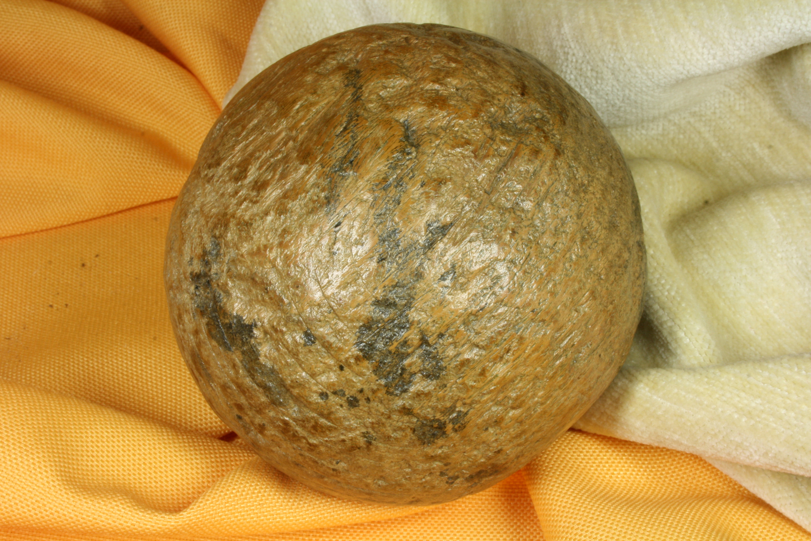 Antiques of old wooden ball bowling