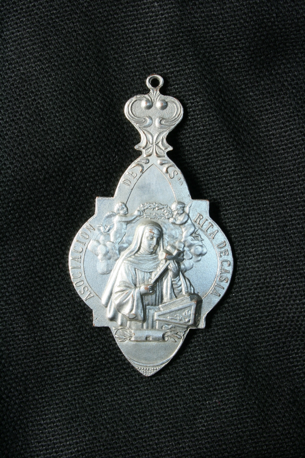 Antiques of medal association santa rita de casia santa clara of the cross of mon