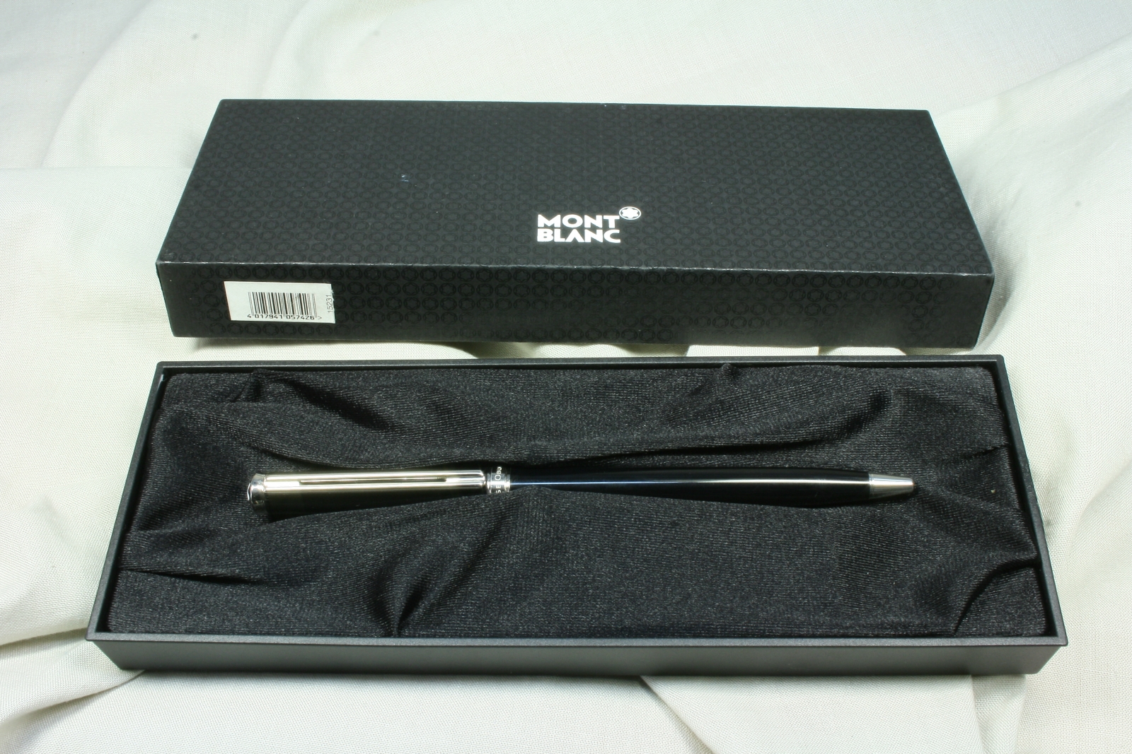 Antiguedades de boli½grafo montblanc noblesse oblige platinum