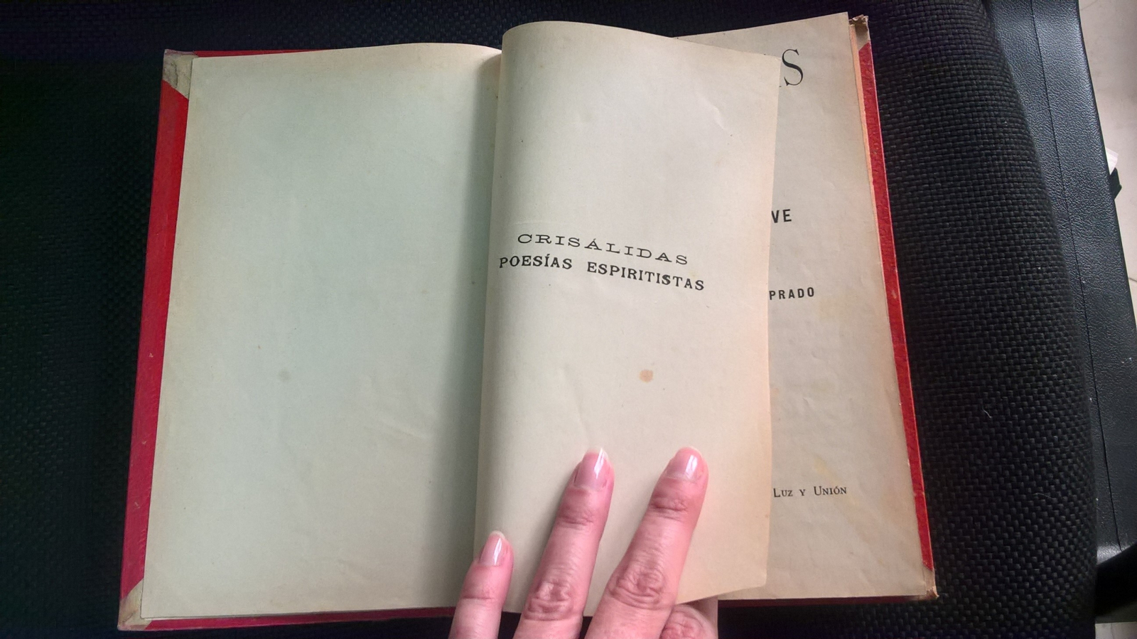 Libro Crisálidas. Poesías Espiritistas. Krainfort de Nínive. 1913