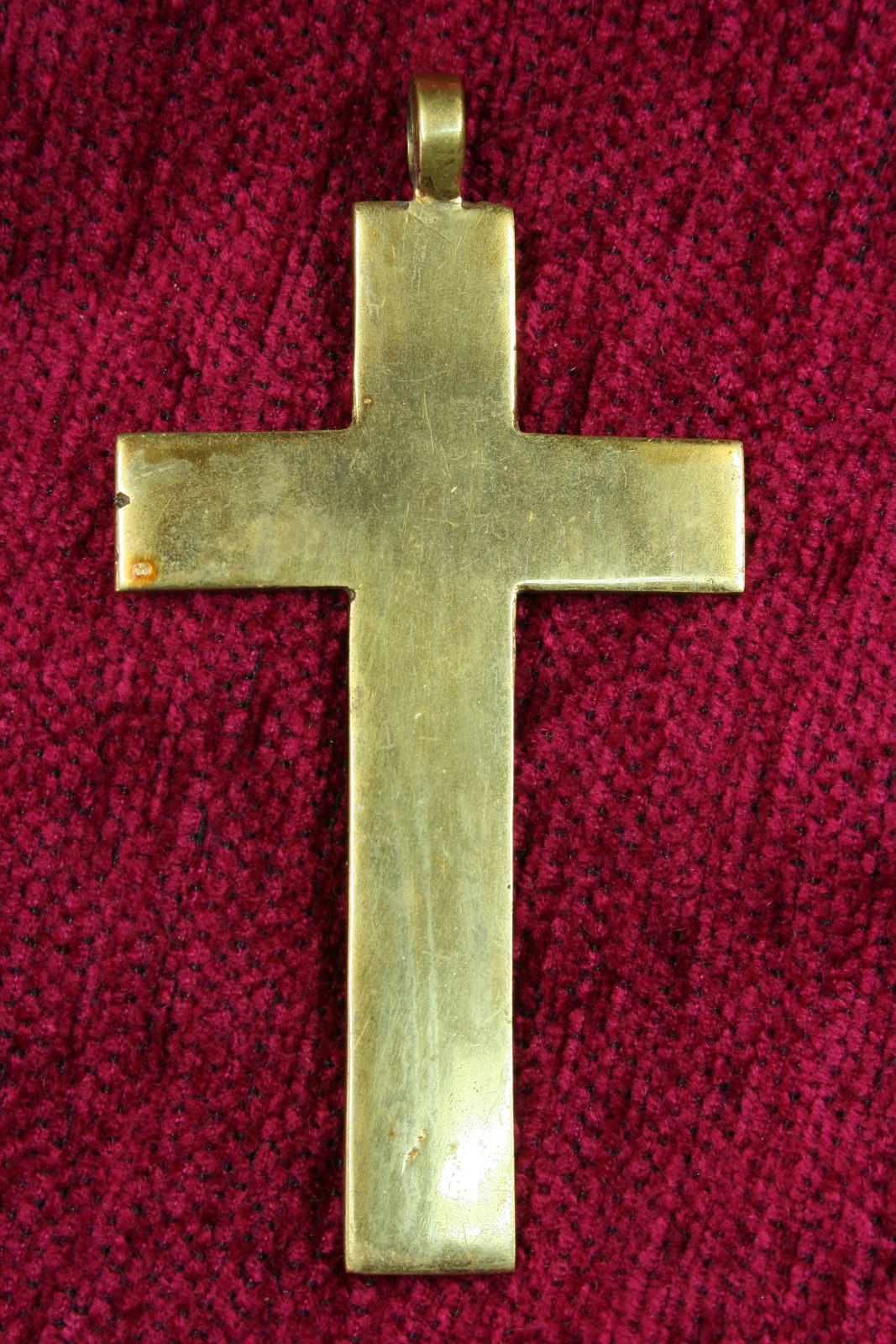 Antiques of brass cross