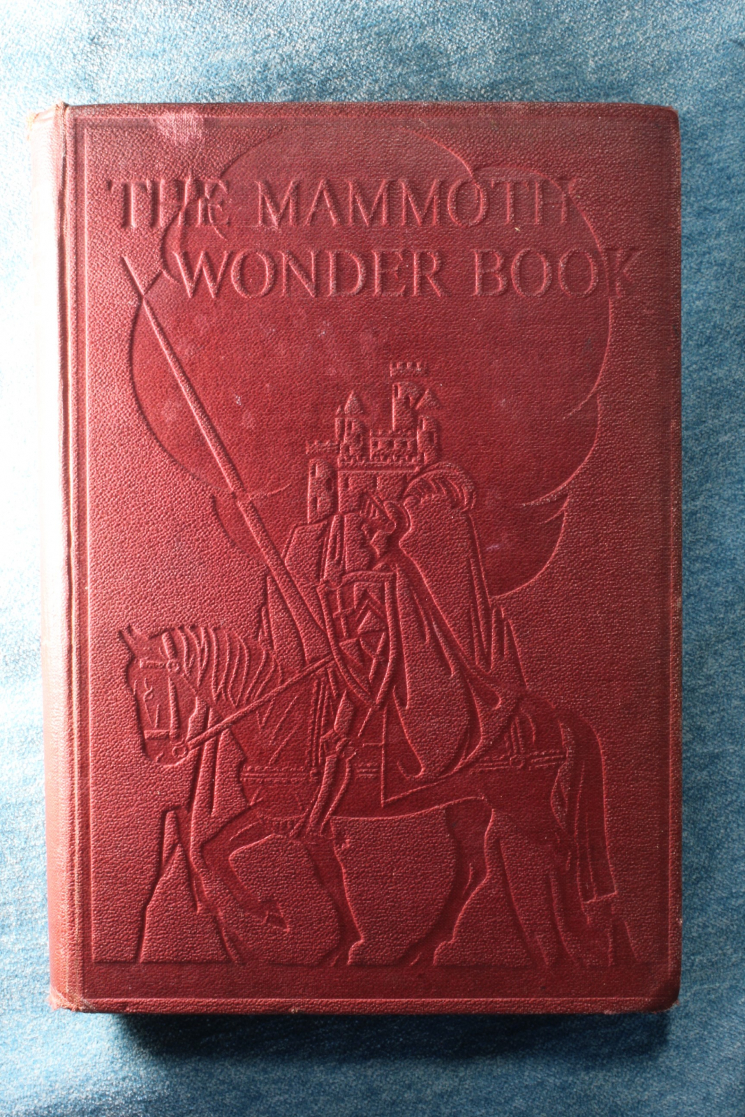 Antiguedades de libro mammoth wonder book crossland parrish