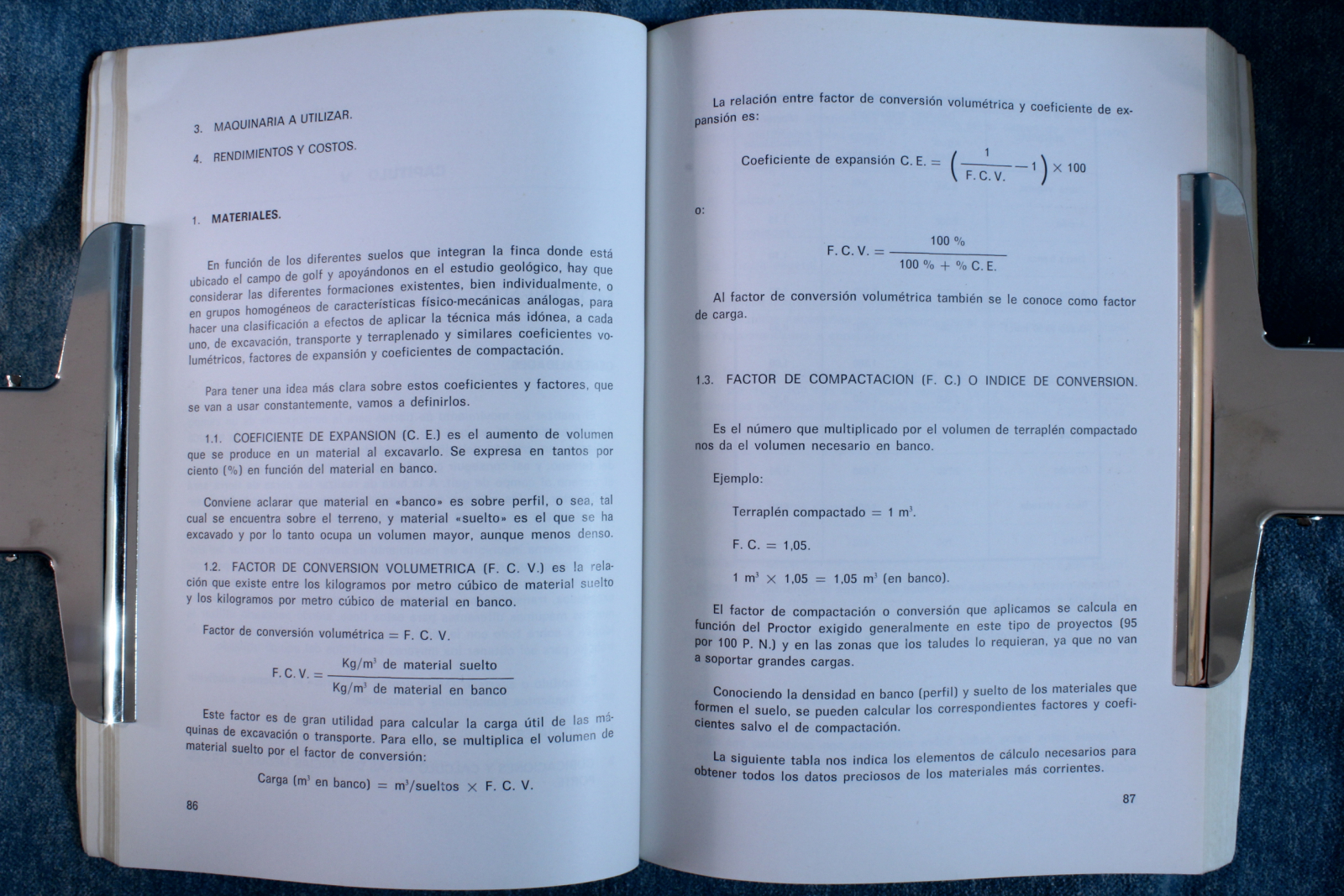 Libro Proyecto y construcción de campos de golf. José E. Martinez Muro