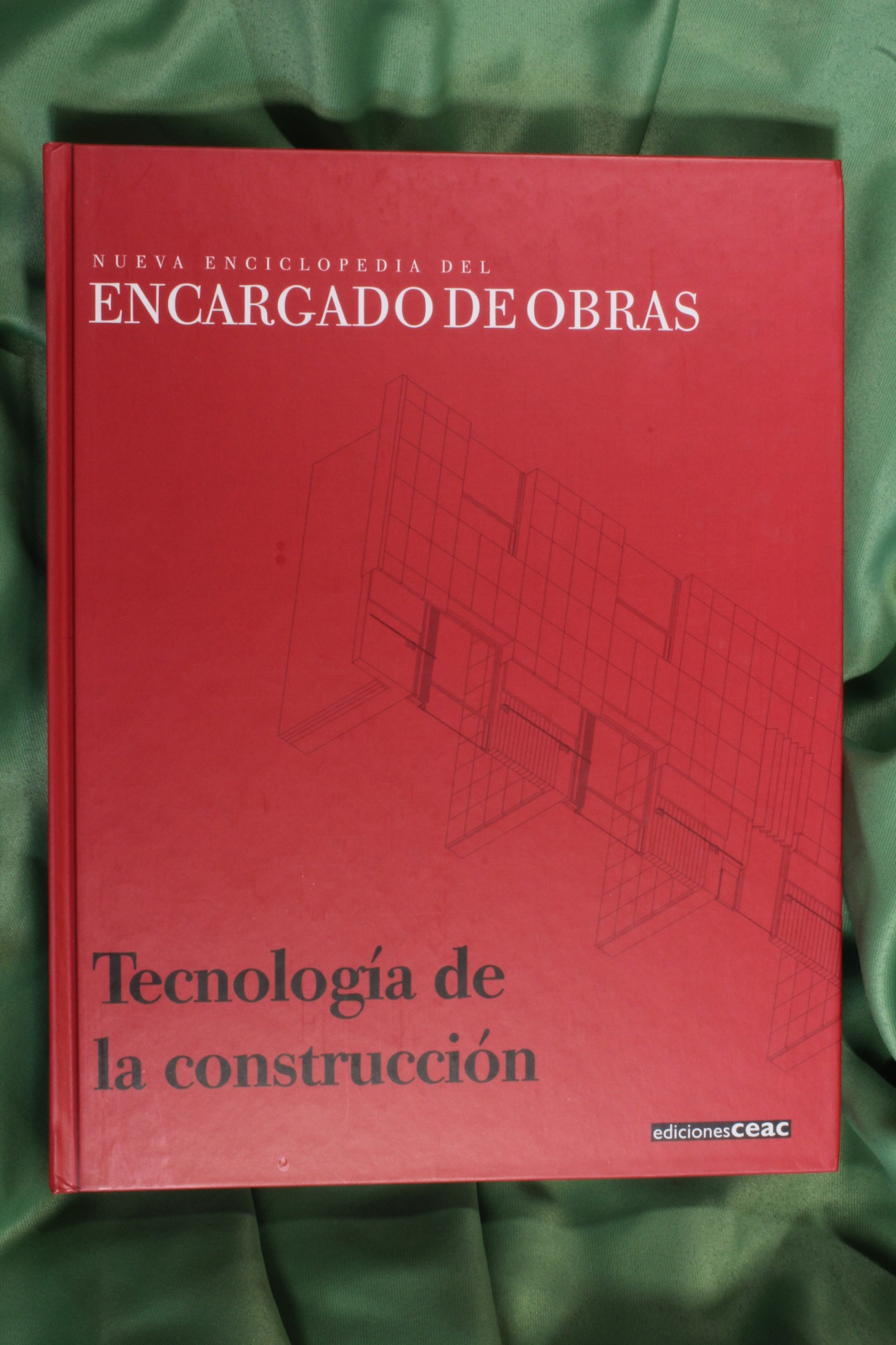 Antiguedades de enciclopedia del encargado de obras tecnologia de la construccion