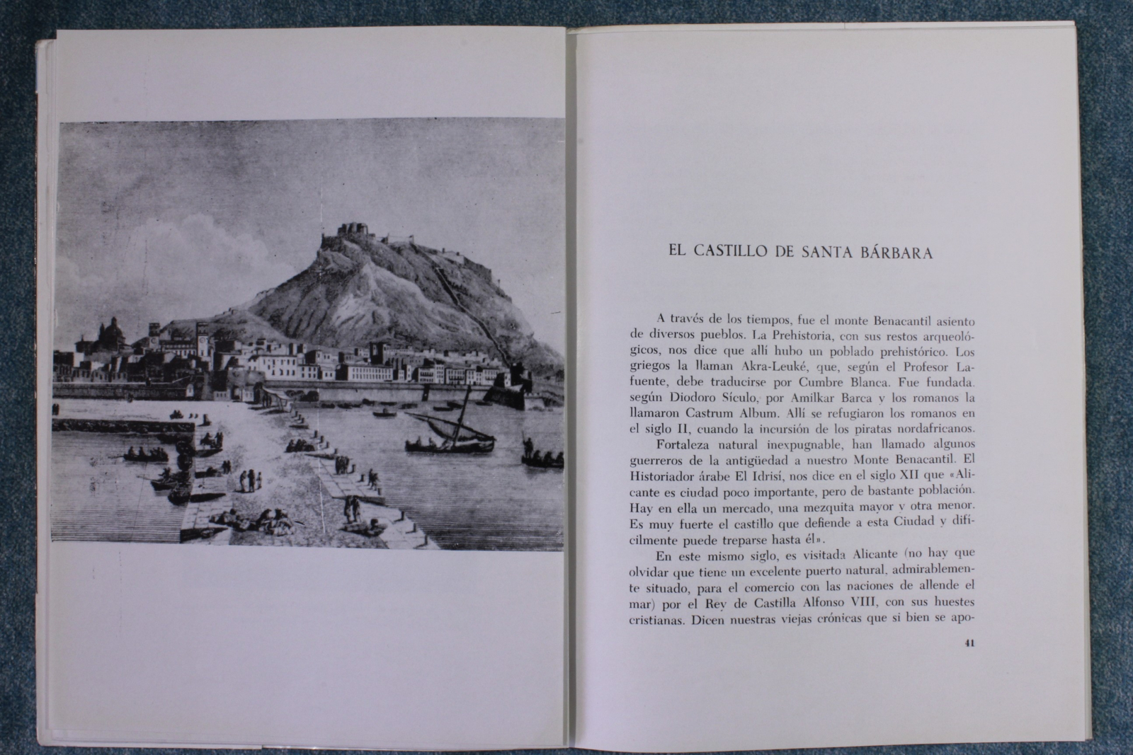 Libro Alicante Monumental. Vicente Martínez Morellá. 1963 (t)