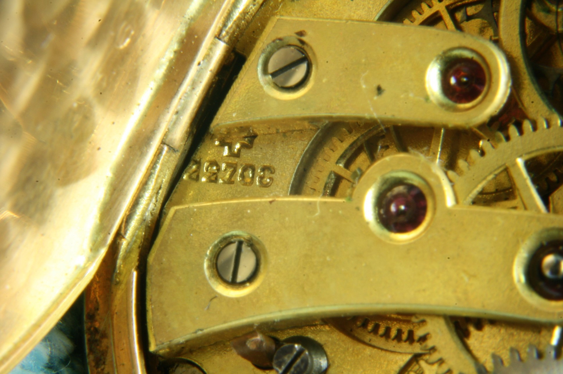 Reloj de oro de bolsillo.Napoleón. 1907