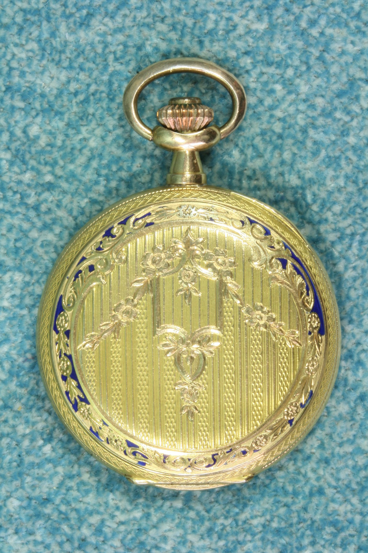 Reloj de oro de bolsillo.Napoleón. 1907