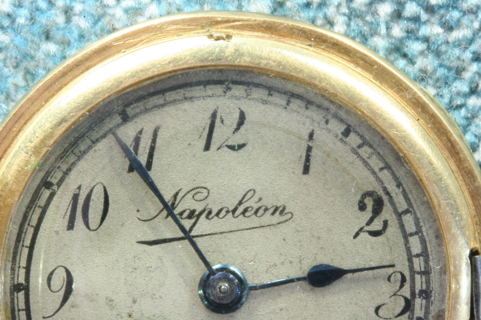 Reloj de oro de bolsillo.Napoleón. 1907