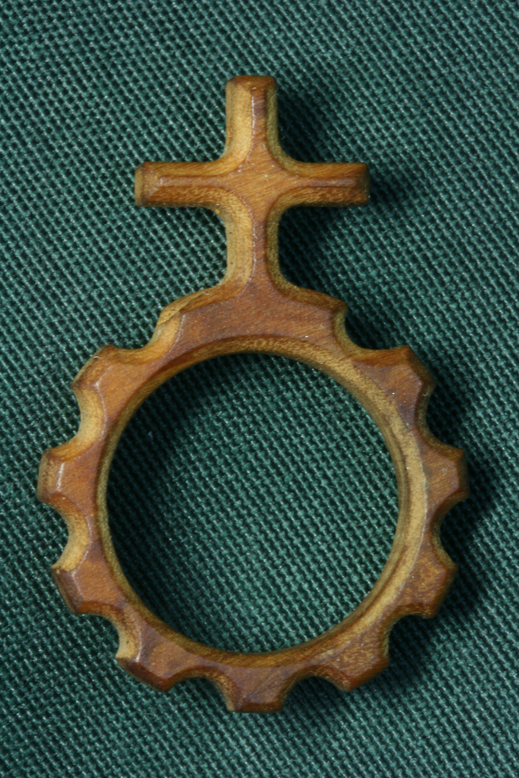 Antiques of rosary ring wood