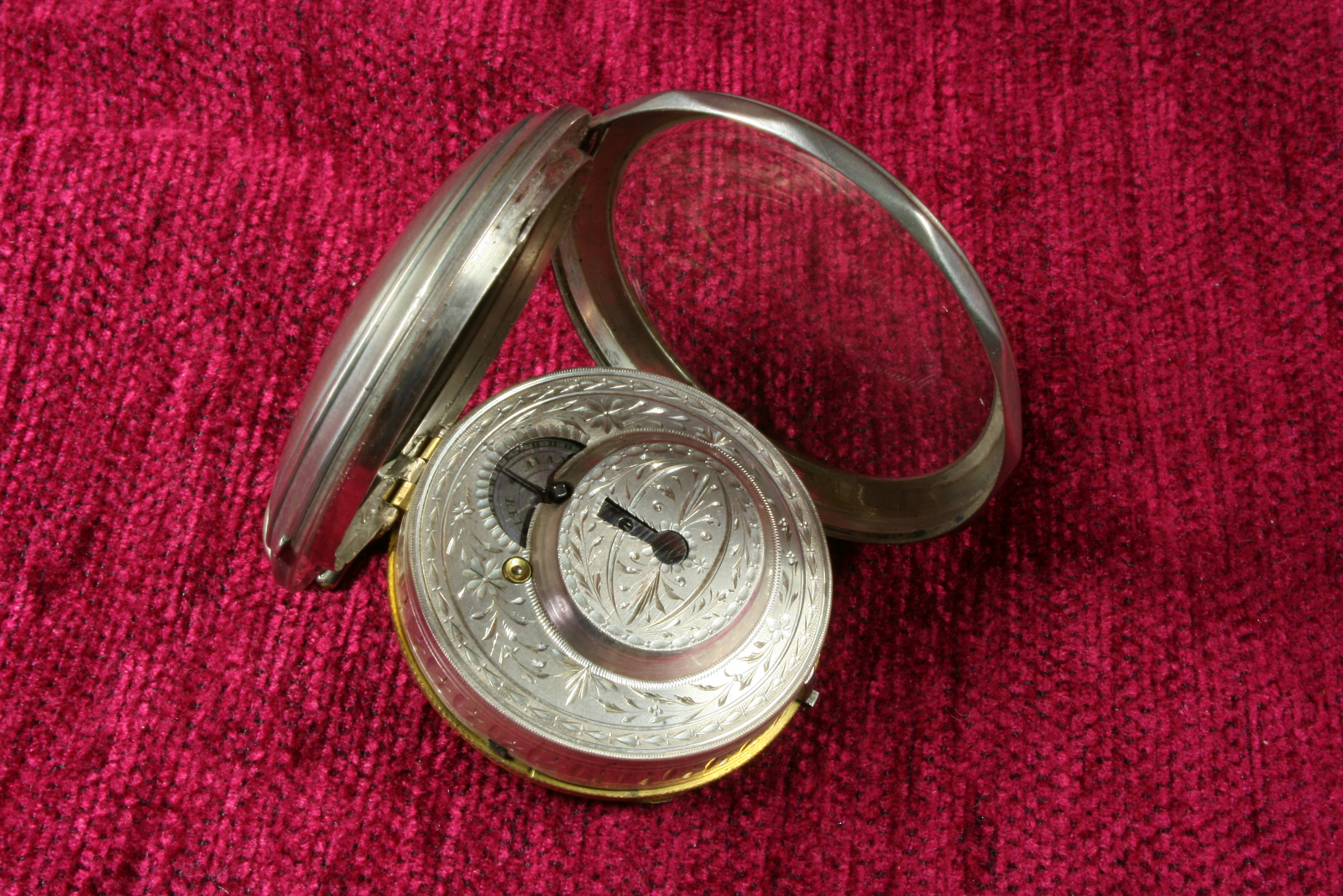 Reloj Bolsillo Catalino Esmalte. Girardier Laine. 1810