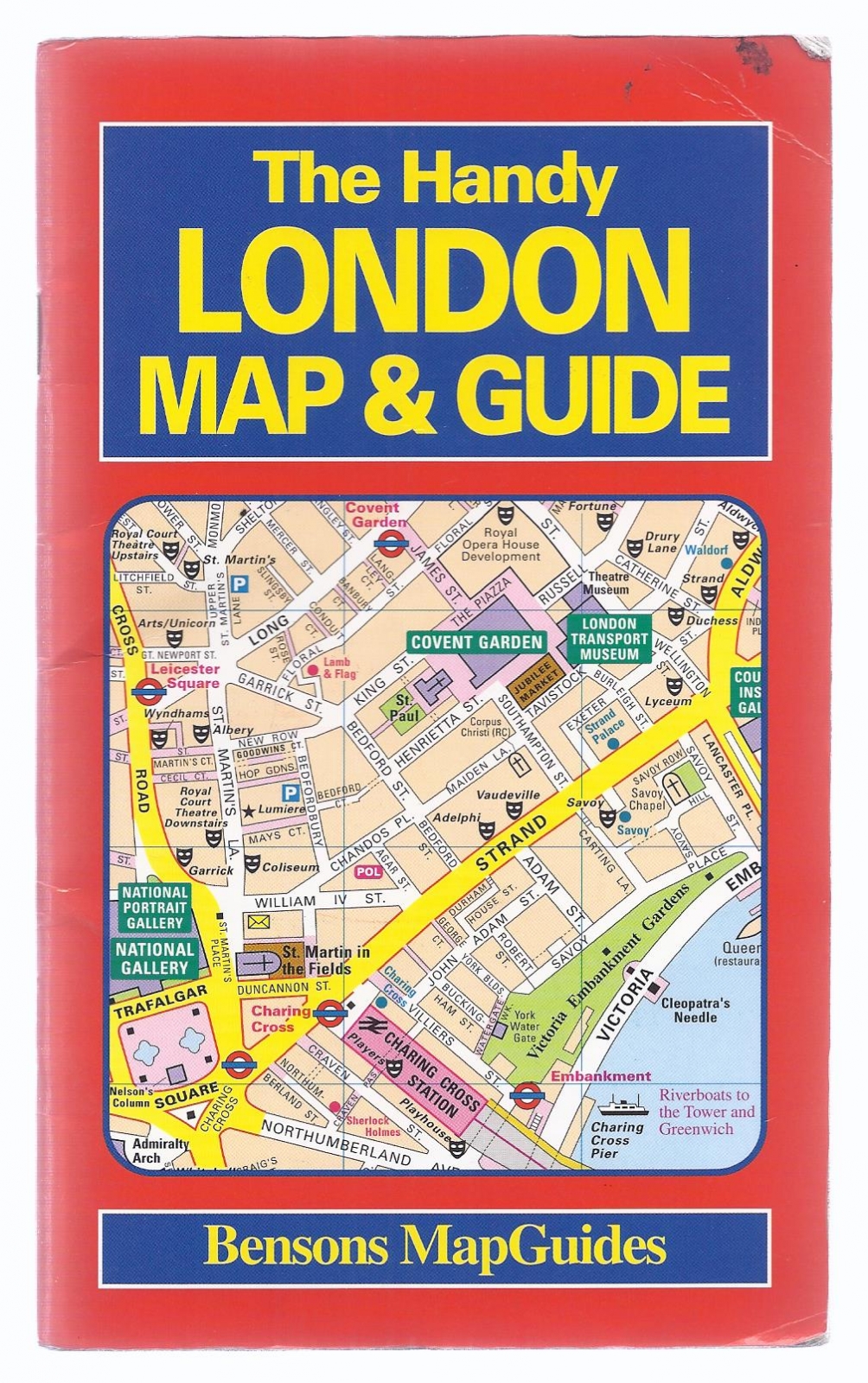 Guía y plano de la ciudad de Londres. 