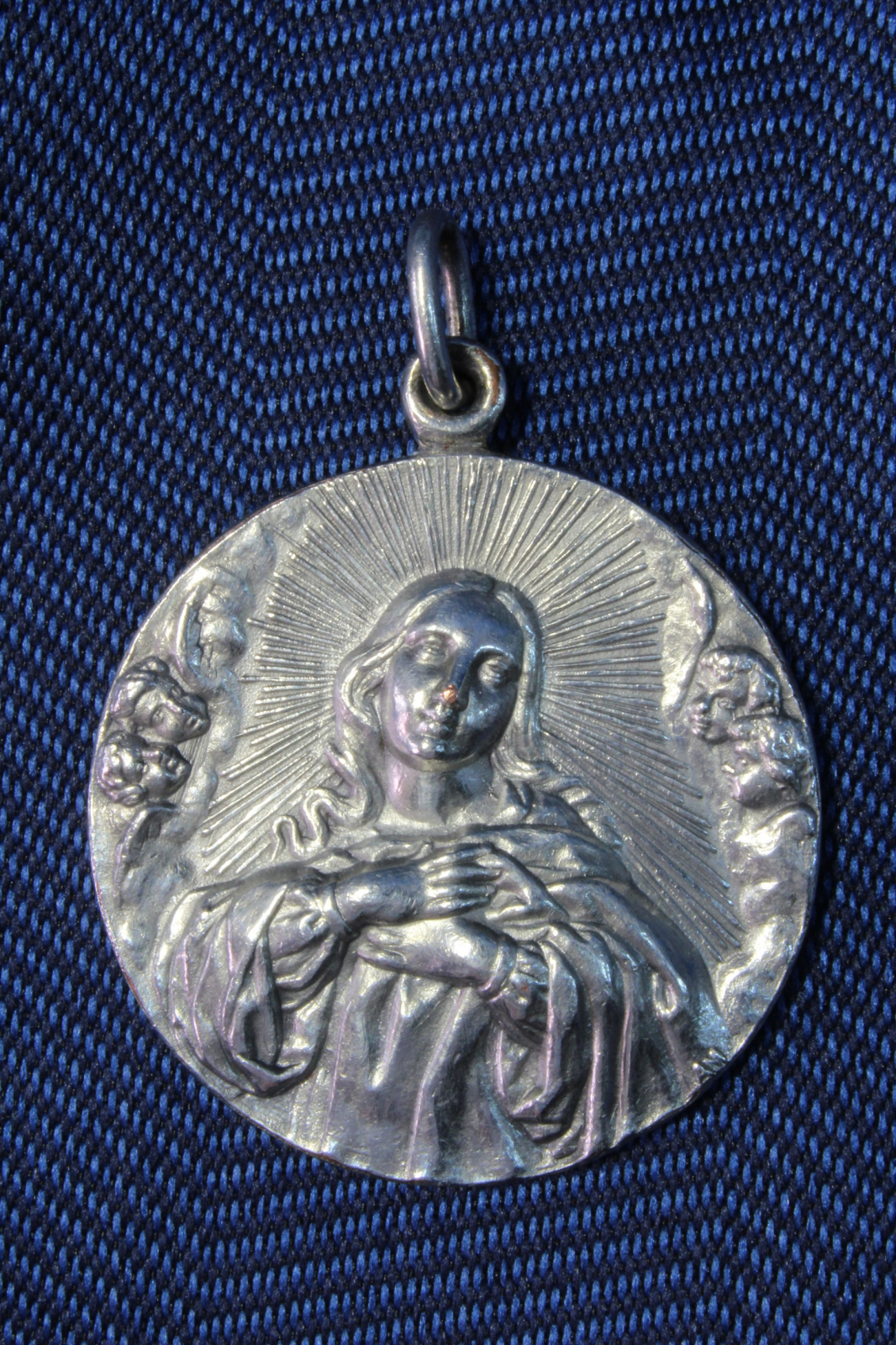 Antiguedades de medalla congregacion mariana de la inmaculada