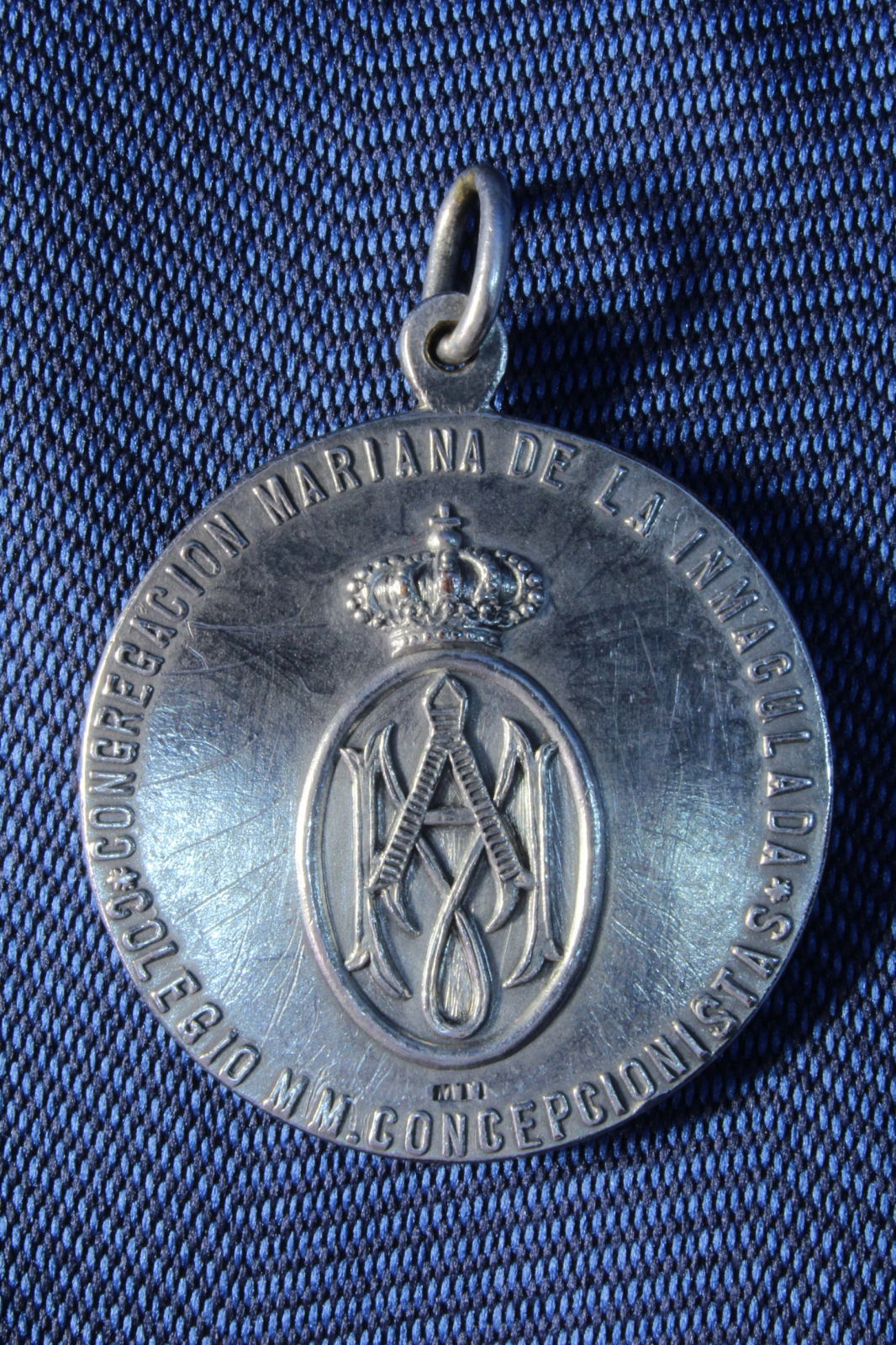 Medalla Congregación Mariana de la Inmaculada. S.XX (t)