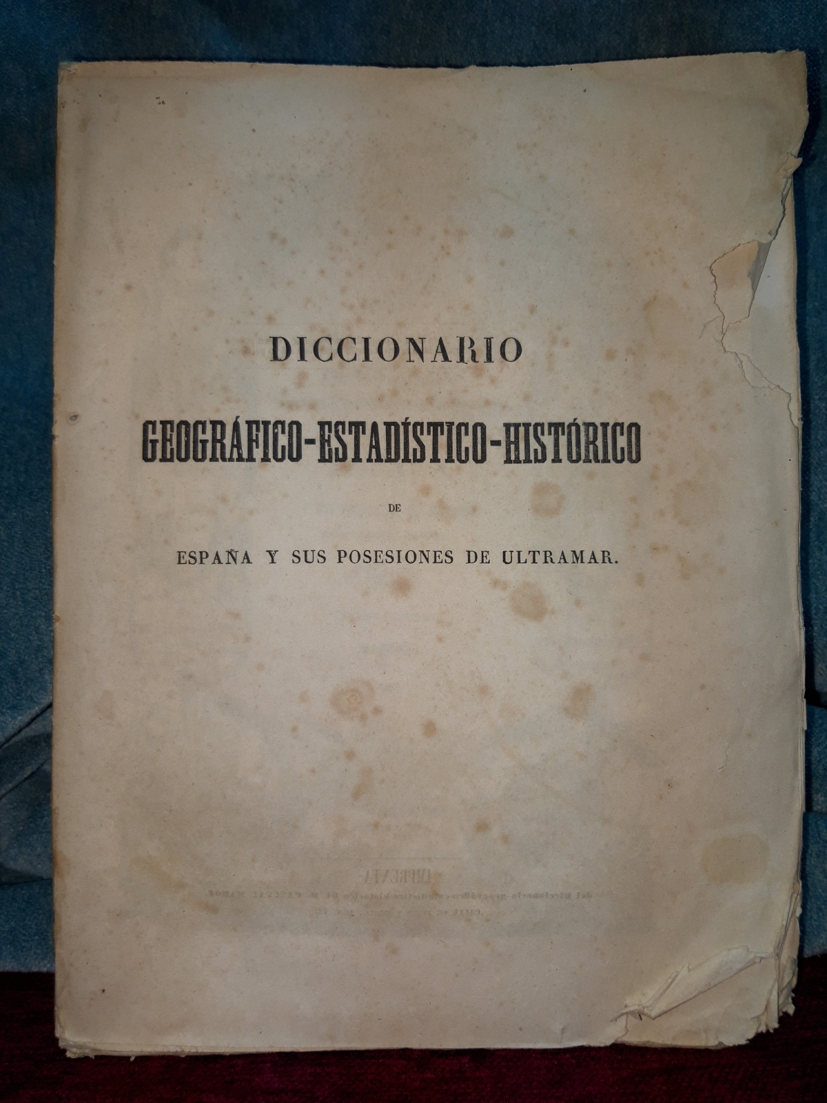 Antiques of geographicalstatisticalhistorical dic alava albacete and alicante