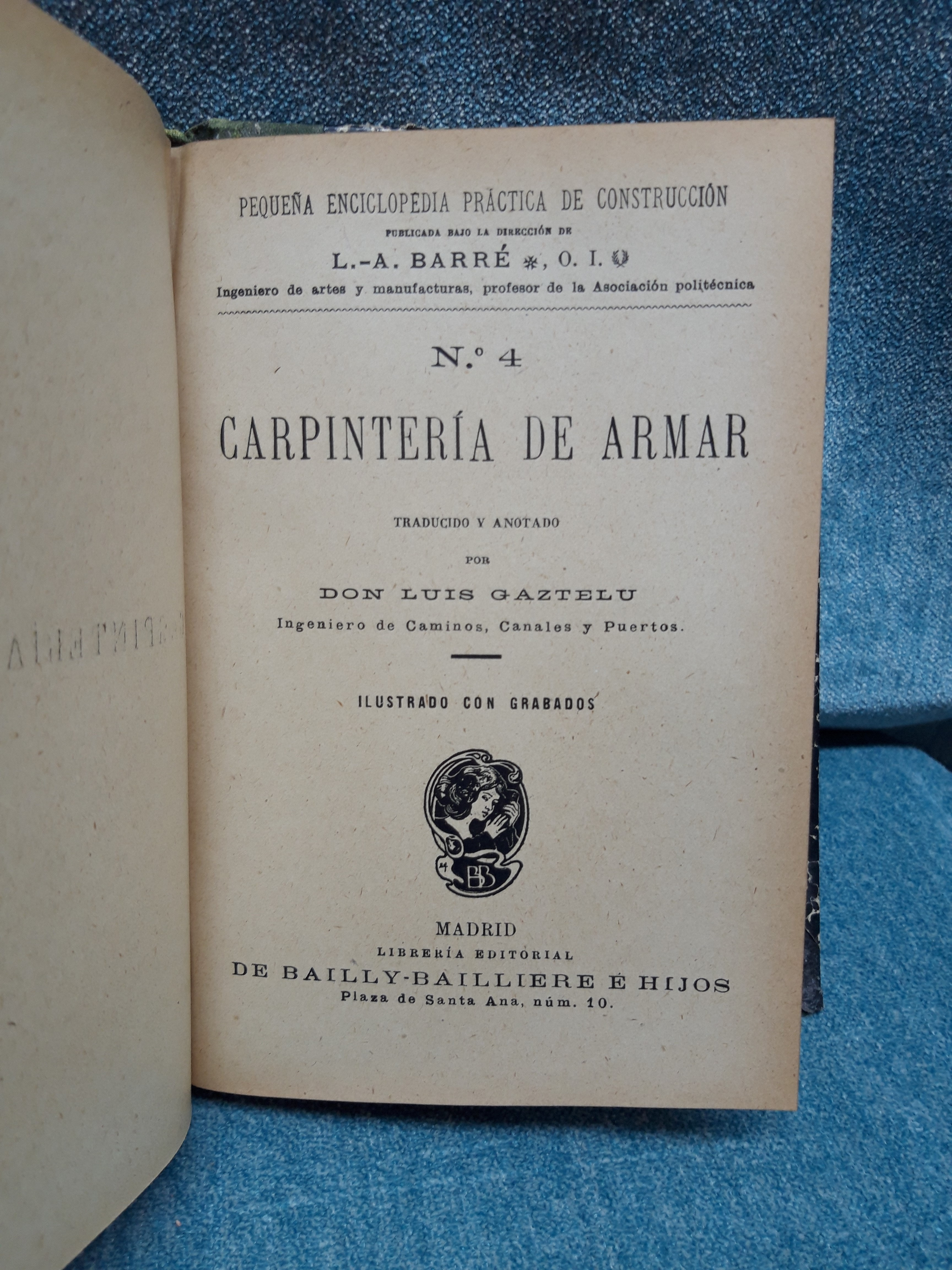 Pequeña enciclopedia práctica de construcción. Carpintería. Nº:1,2,3,4 (t)