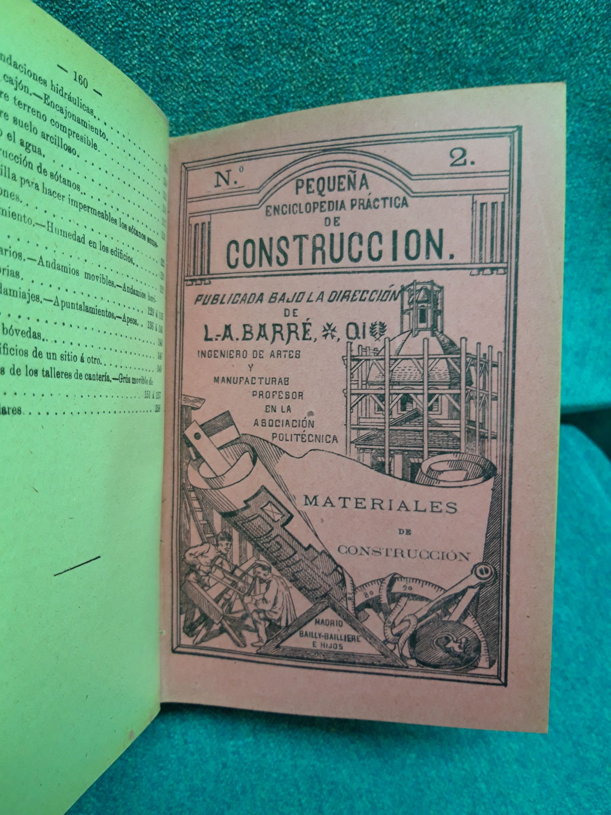 Pequeña enciclopedia práctica de construcción. Carpintería. Nº:1,2,3,4 (t)