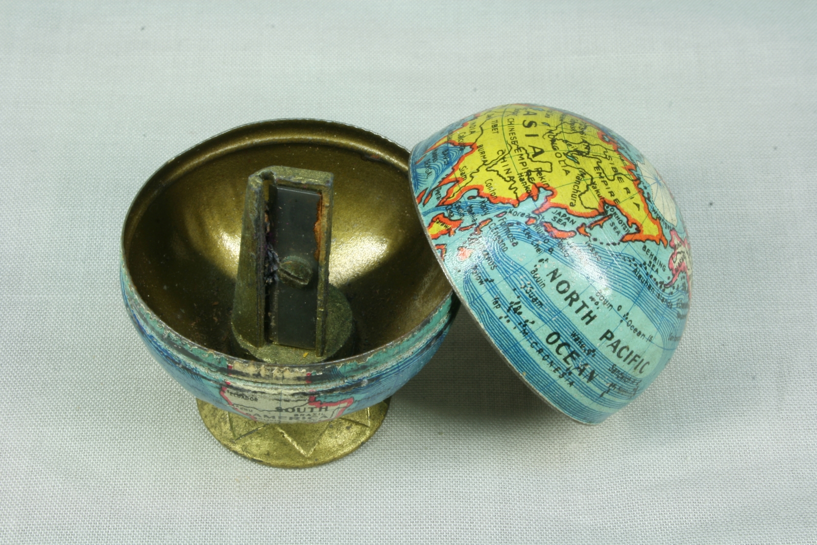 Antiques of sharpener shaped world sharpener collection