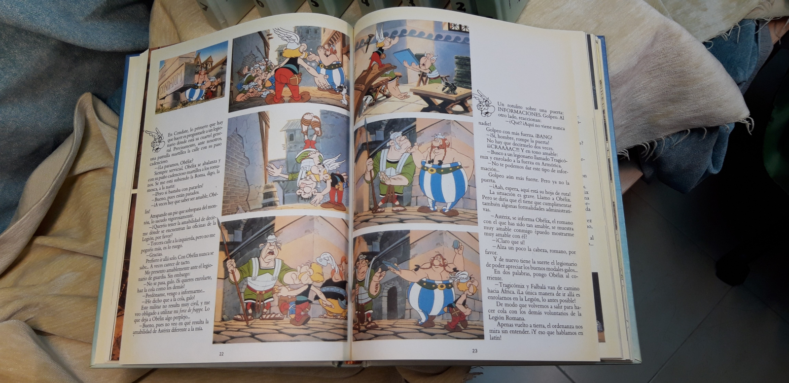 Colección Las Aventuras de Asterix. Goscinny. Grijalbo - Dragaud. 8 T