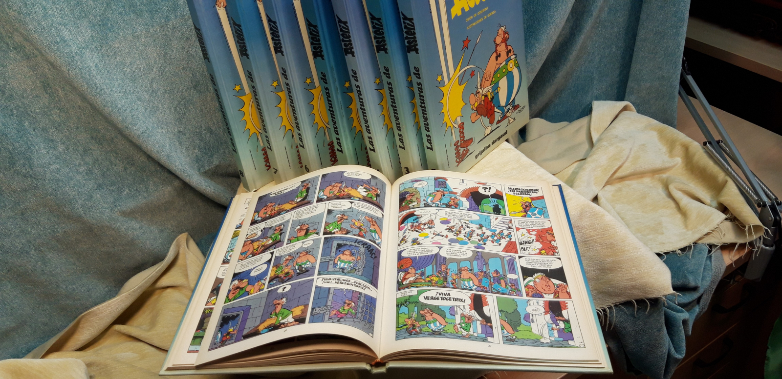 Colección Las Aventuras de Asterix. Goscinny. Grijalbo - Dragaud. 8 T