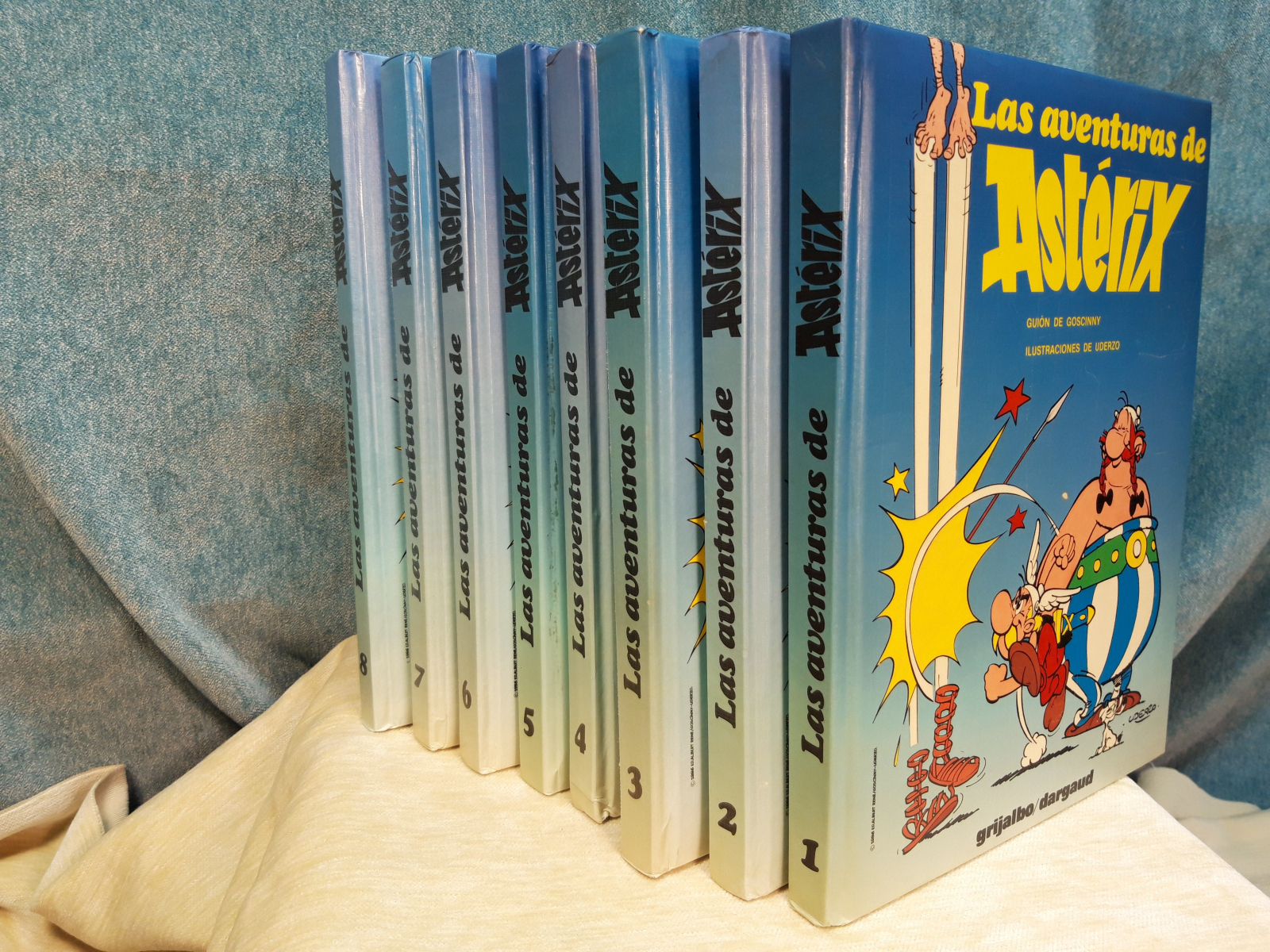 Colección Las Aventuras de Asterix. Goscinny. Grijalbo - Dragaud. 8 T