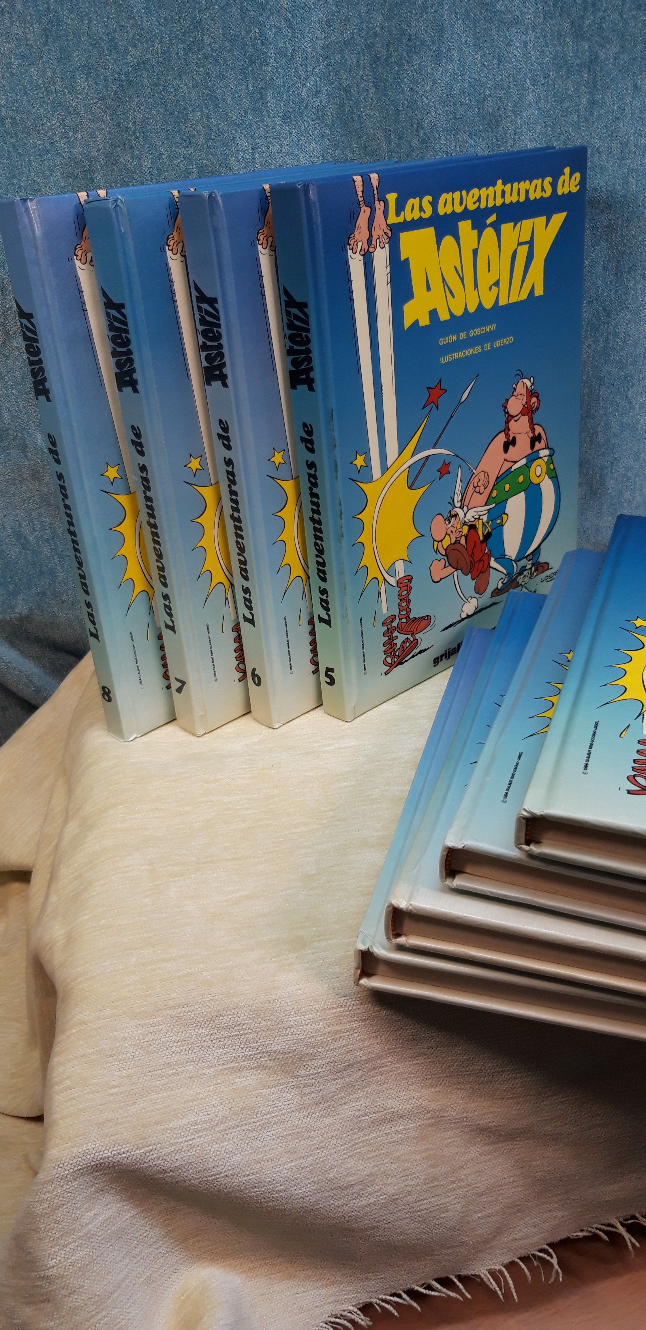 Colección Las Aventuras de Asterix. Goscinny. Grijalbo - Dragaud. 8 T