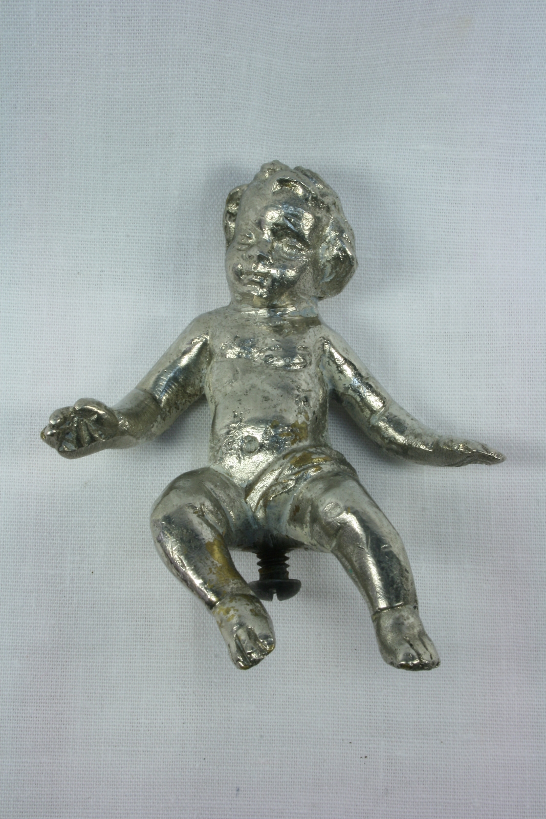 Antiques of child sitting nickel