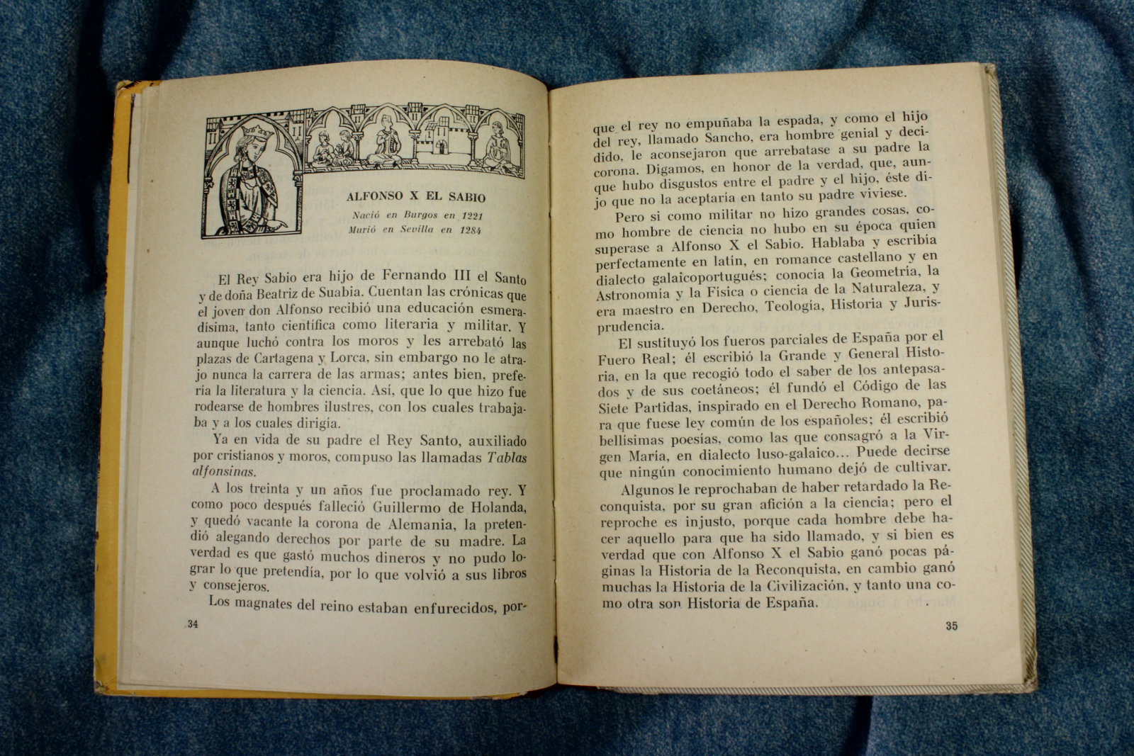 Libro Cien figuras españolas. Onieva. 1961