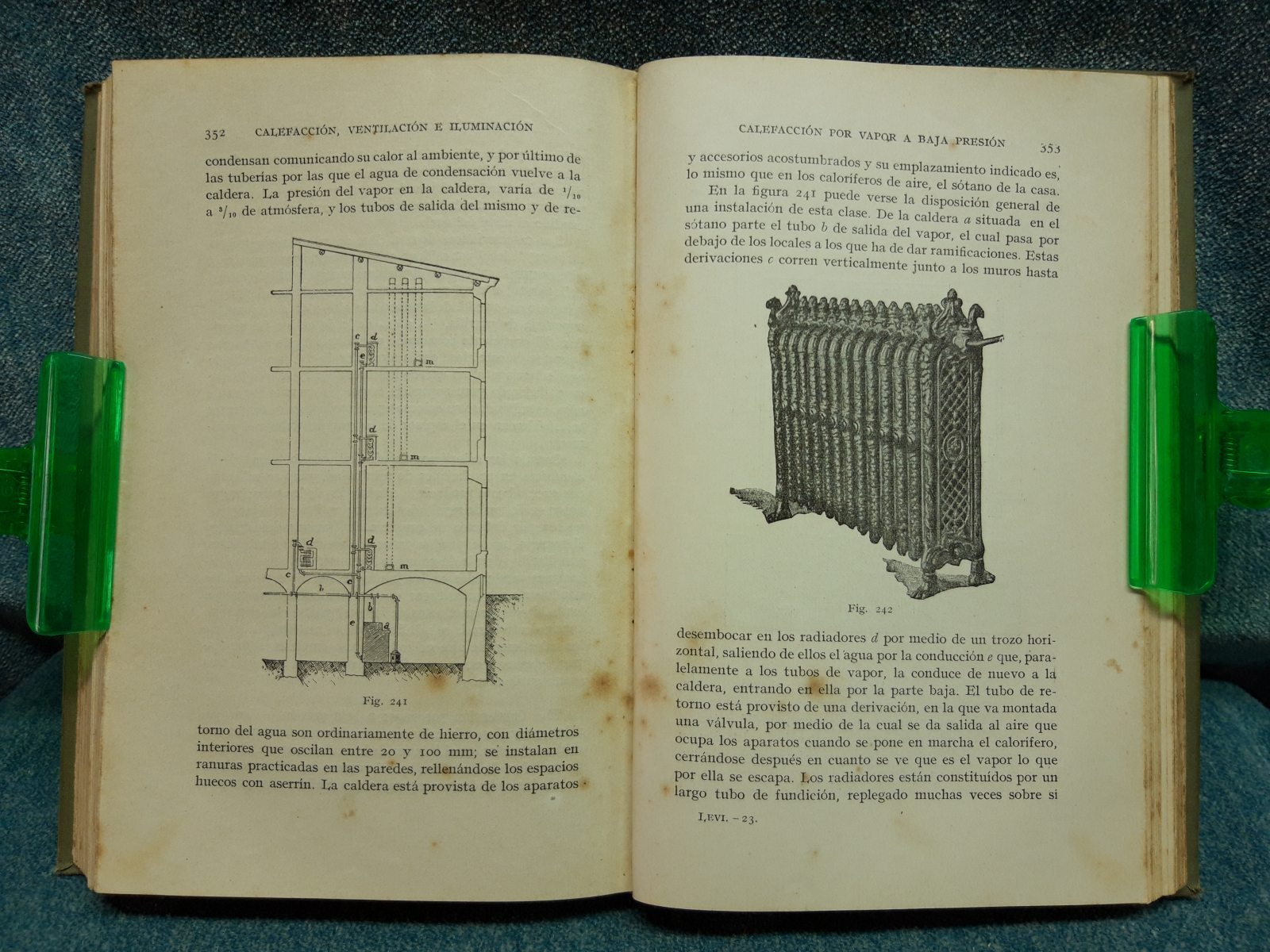 Libro Construcción de casas. Carlos Levi. 2ª ed. 1924