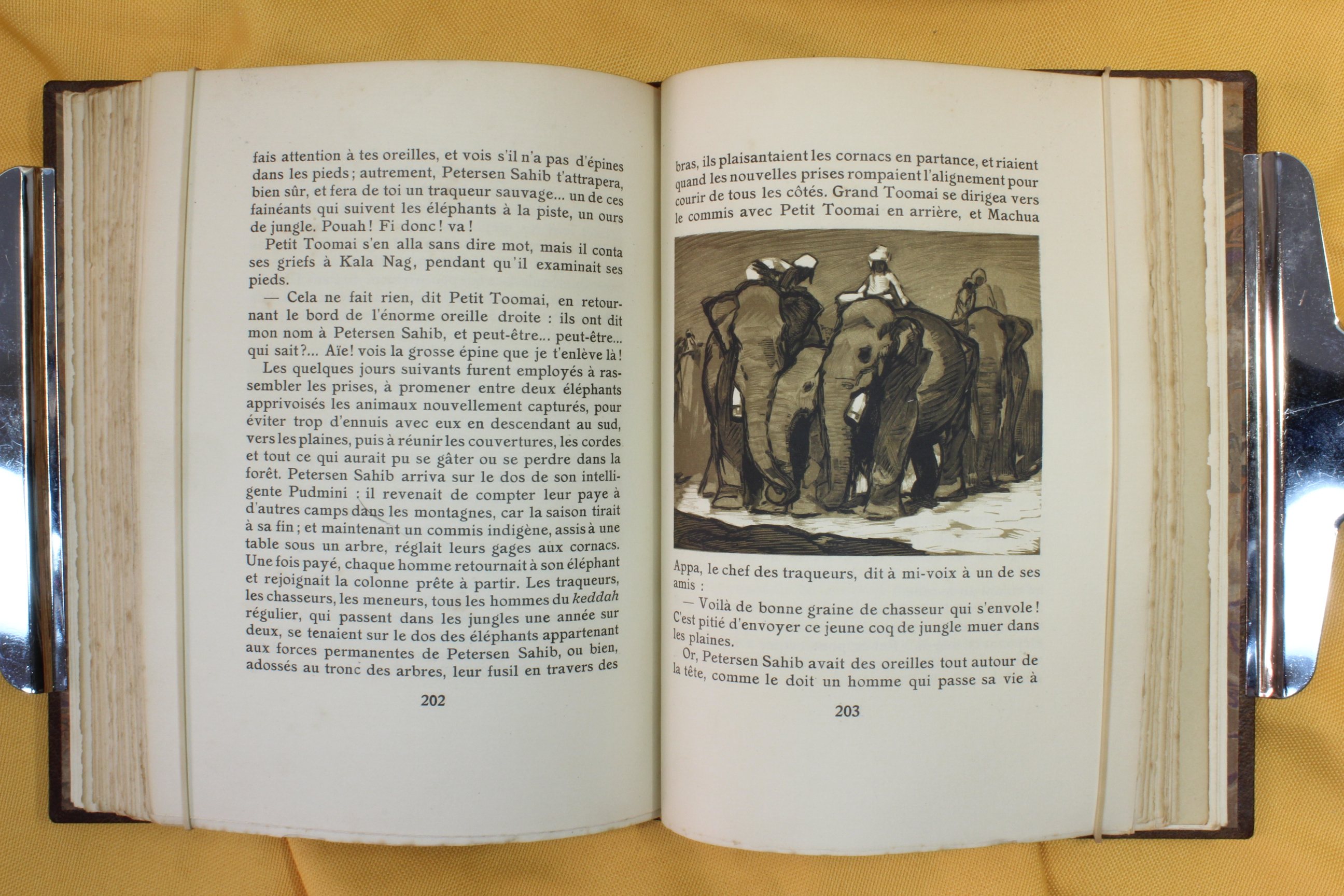 Libro Le livre de la jungle. El libro de la selva. Francés. 1930