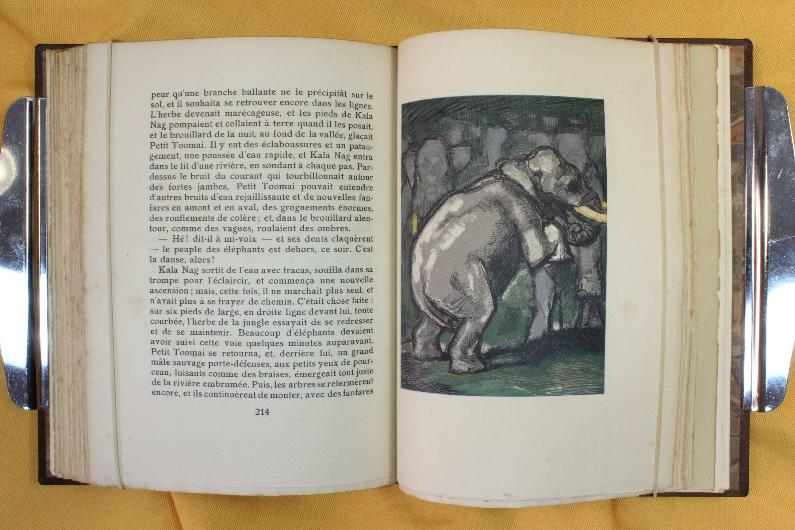 Libro Le livre de la jungle. El libro de la selva. Francés. 1930