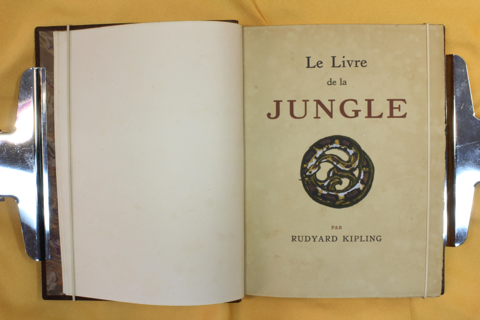 Libro Le livre de la jungle. El libro de la selva. Francés. 1930