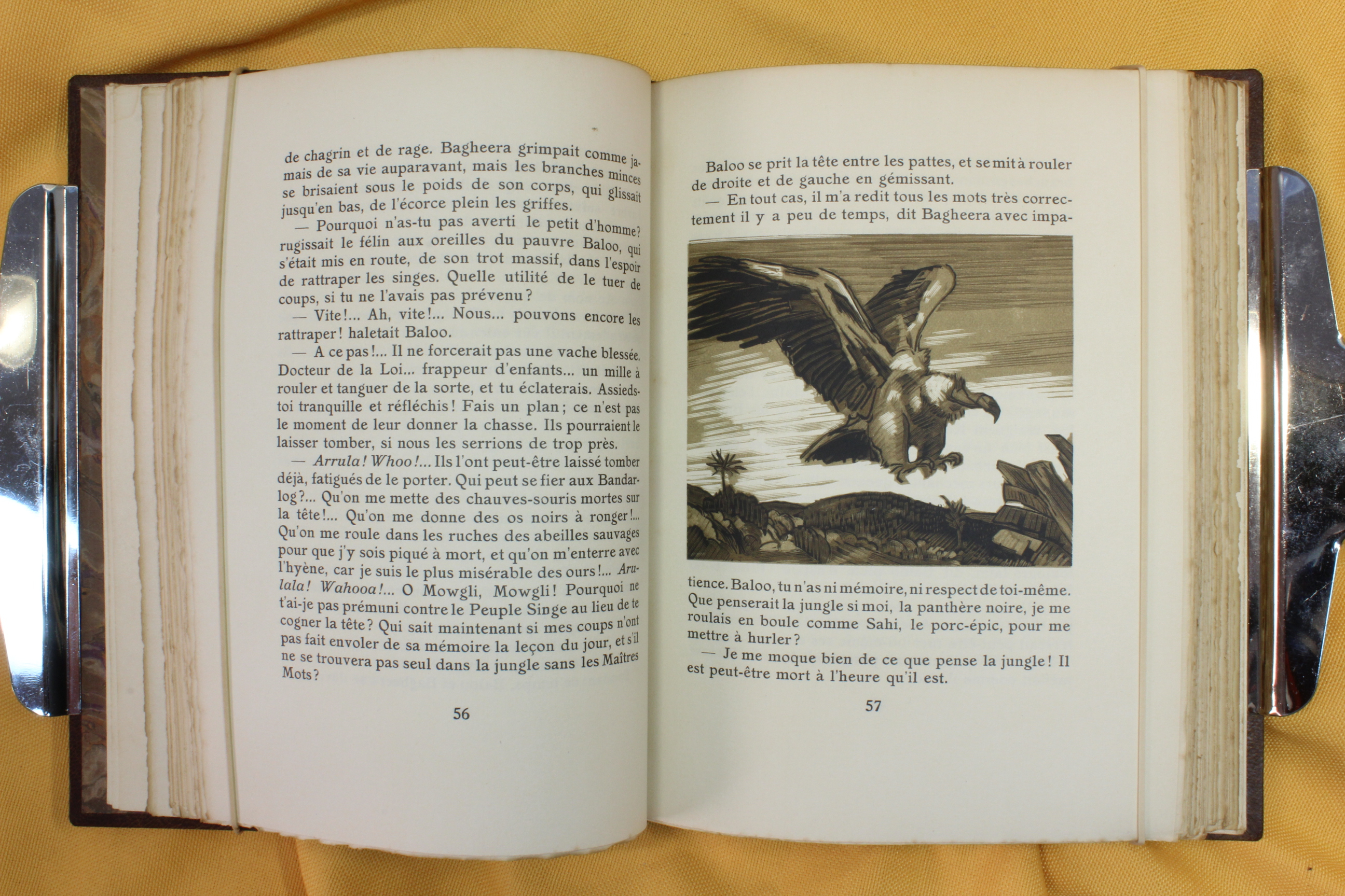 Libro Le livre de la jungle. El libro de la selva. Francés. 1930