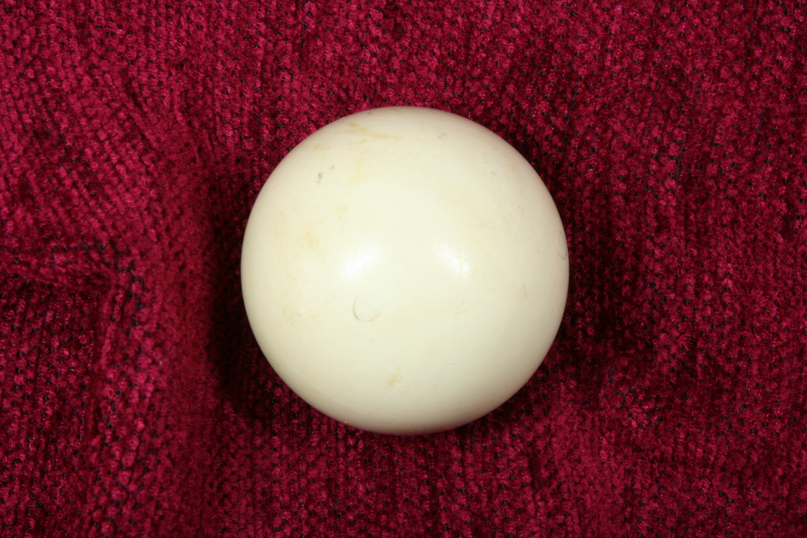 Antiques of ball of white paste billiards