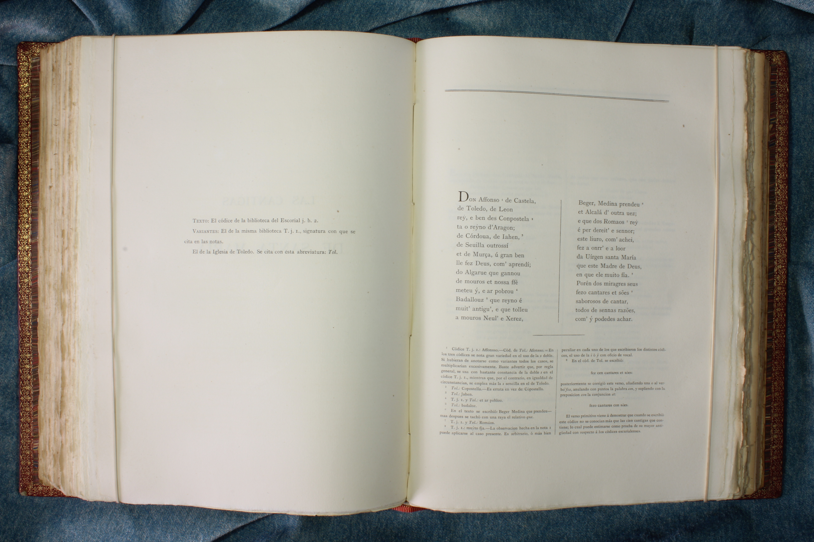 Cantigas de Santa María de Alfonso X El Sabio. 1889 Real Academia Esp