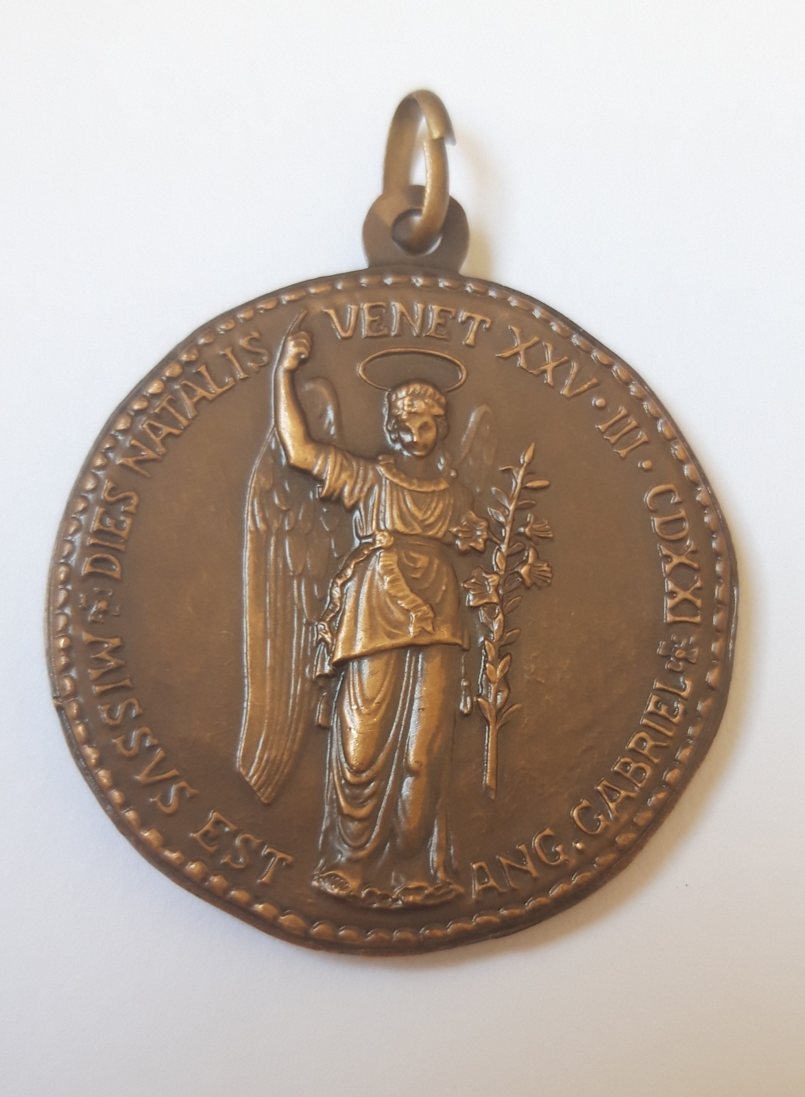 Medalla Ángel San Gabriel y León San Marcos