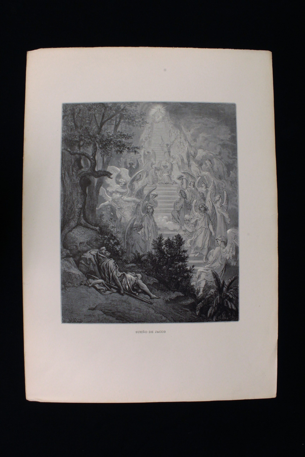 Antiques of j quariley engraving from