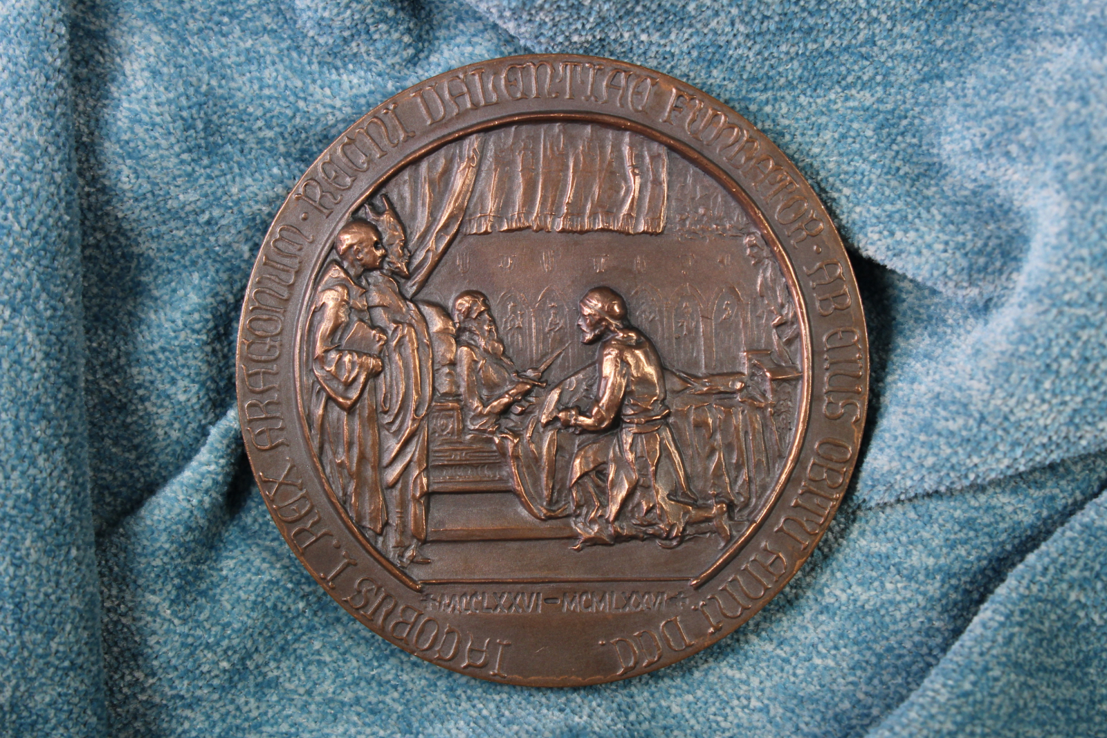 Medalla Jaime I Rey de Valencia. 1276 - 1976