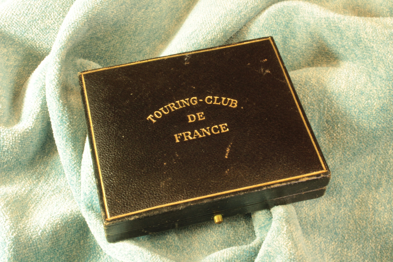 Medalla Placa Touring-Club de France con caja. Henry Dropsy.