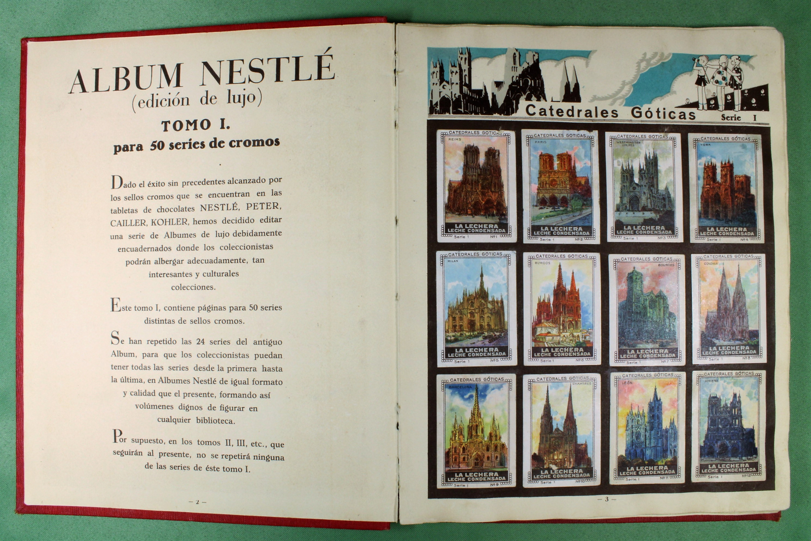 Álbum Nestlé rojo. Tomo 1. Año 1932. Completo (t)