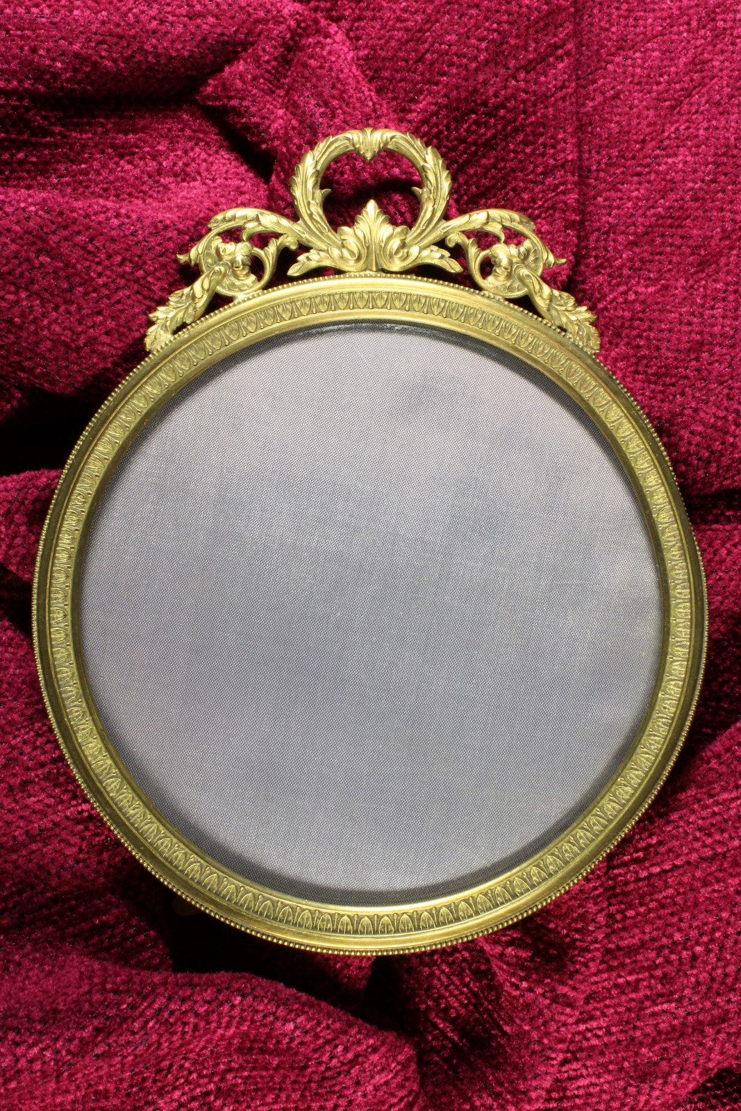 Antiques of empire bronze photo frame portrait frame